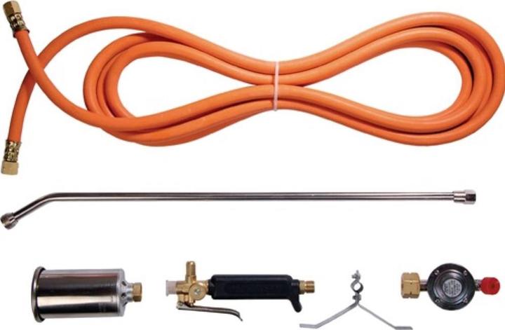 Kayser Propane heating burner set with pressure reducer manual ignition 5 m