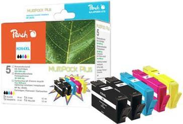 Produktbild Peach NR.364XL MultiPackPlus 2xbk Retail Comp. (M, C, Y, BK)