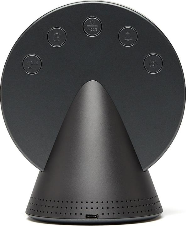 Productafbeelding Lexon Alarm clock Conic Clock platinium grey