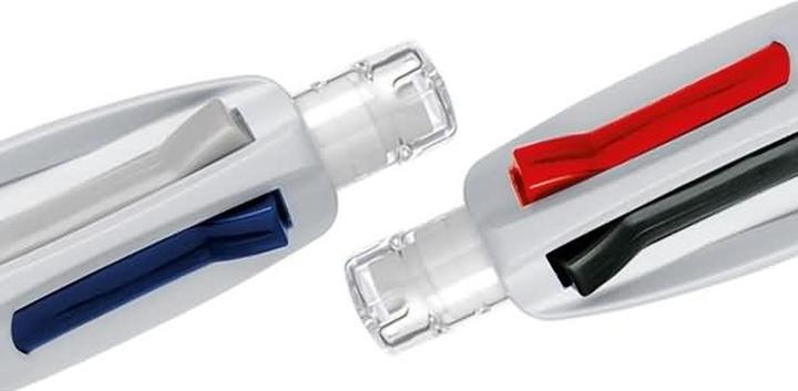 Actual product image Bic Ballpoint pen M/HB 942104 4Colours Multifun. 12 pieces (White, Grey, 12 x)