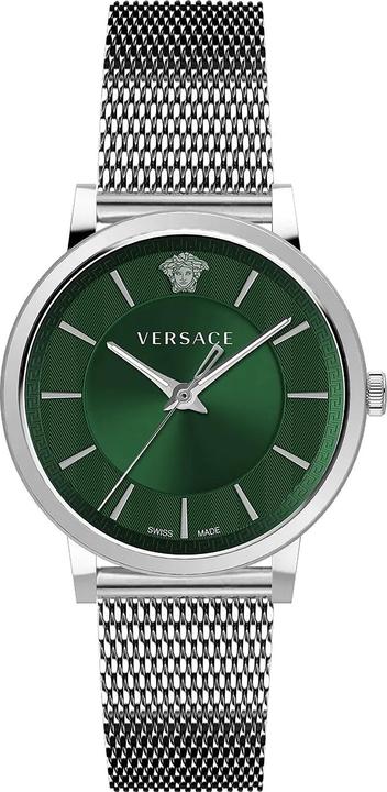 Actual product image Versace VE5A00620 V-Circle Men 42mm 5ATM (Analogue wristwatch, 42 mm)
