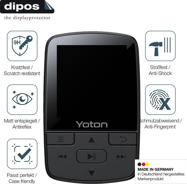 Image du produit Dipos Anti-Shock Film de Protection d’écran Anti-reflet