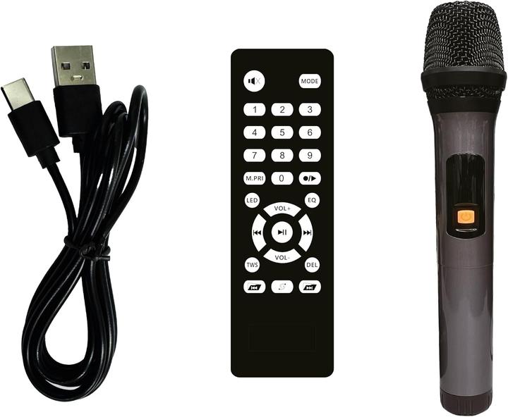 Productafbeelding N-Gear BLUETOOTH/300W LUIDSPREKER FLASHBANGER606 (6 h)