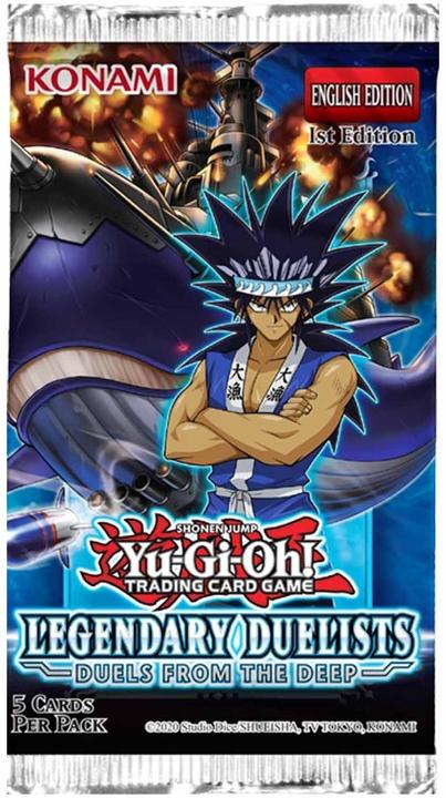 Actual product image Yu-Gi-Oh ! TCG Legendary Duelists: Duels From The Deep (English, Booster Pack)