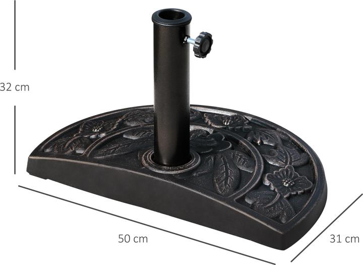 Image du produit Outsunny Pied de parasol