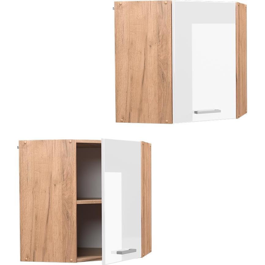 Vicco, Regal, Eckhängeschrank R-Line (57 x 34 x 60 cm)