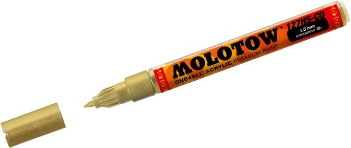Image du produit Molotow MARQUEUR ACRYLIQUE 1.5mm OR METAL (Or Métallique, 1.50 mm, 1 x)