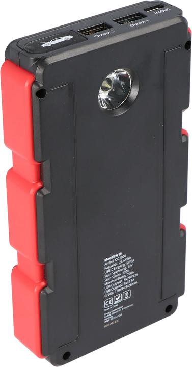 Immagine prodotto AccuCell Jumpstarter, KFZ Starthilfe (700 A, 7200 mAh)