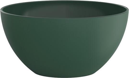 Actual product image Rotho Schüssel 12,5 cm, 0,45 l ECO CARUBA - Holzkohle schwarz gedeckt (12.50 cm, 0.45 l, 1x)