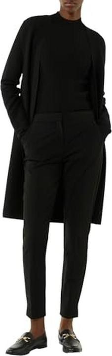 Actual product image Comma Strickjacke Langer Cardigan mit Rippstruktur (36)