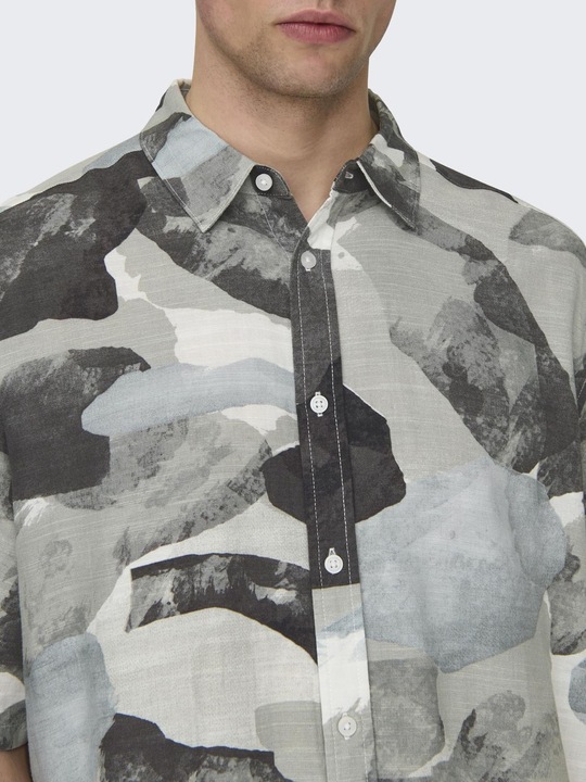 Immagine prodotto Only & Sons Camicia loose fit con colletto camicia camicia camicia camicia (M)