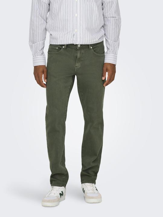Produktbild Only & Sons ONSWEFT Mittlere Taille Normal geschnitten Jeans Slim Fit Jeans (W29/L30)