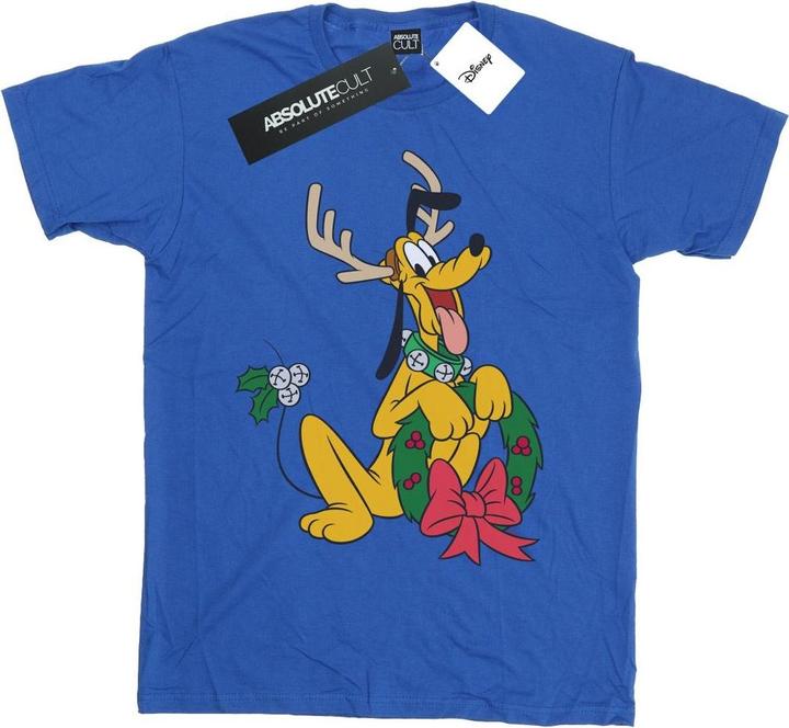 Immagine prodotto Disney Pluto Christmas Reindeer Maglietta Uomo (3XL)