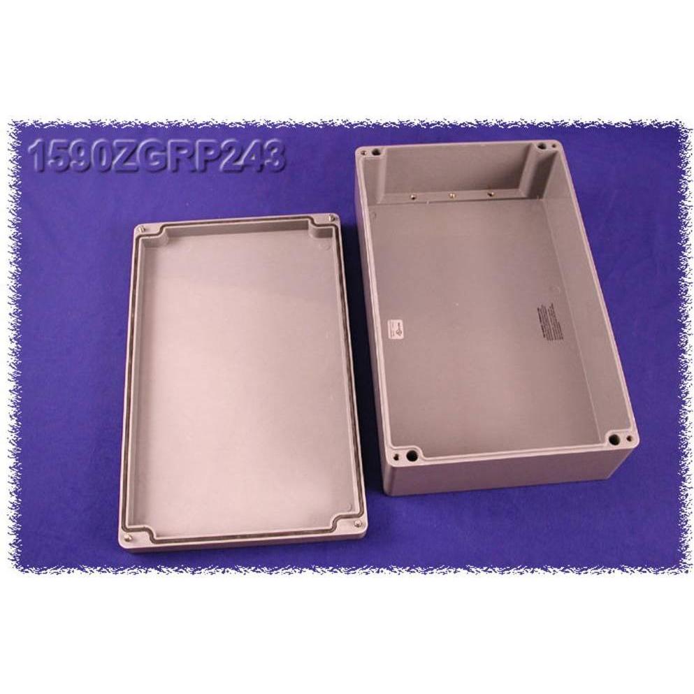 Hammond 1590ZGRP243 Universal-Gehäuse (Gehäuse), Elektronikzubehör + Gehäuse, Grau