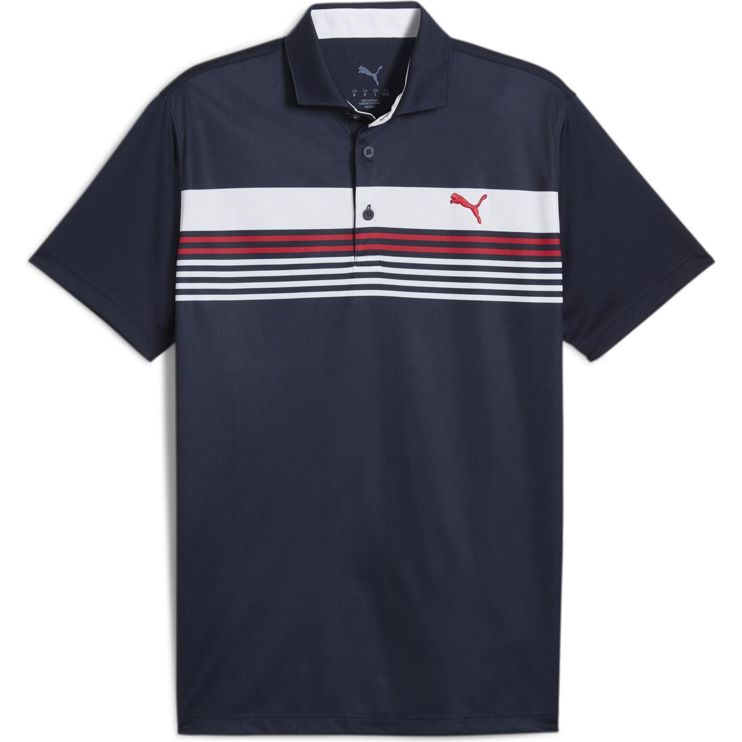 Thumbnail - Puma, Herren, Shirt, West Polo, Blau, (L)