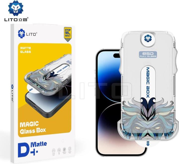 Immagine prodotto Lito MatteGuard incl. strumento di installazione (1 pz., Apple iPhone X, Apple iPhone XS)