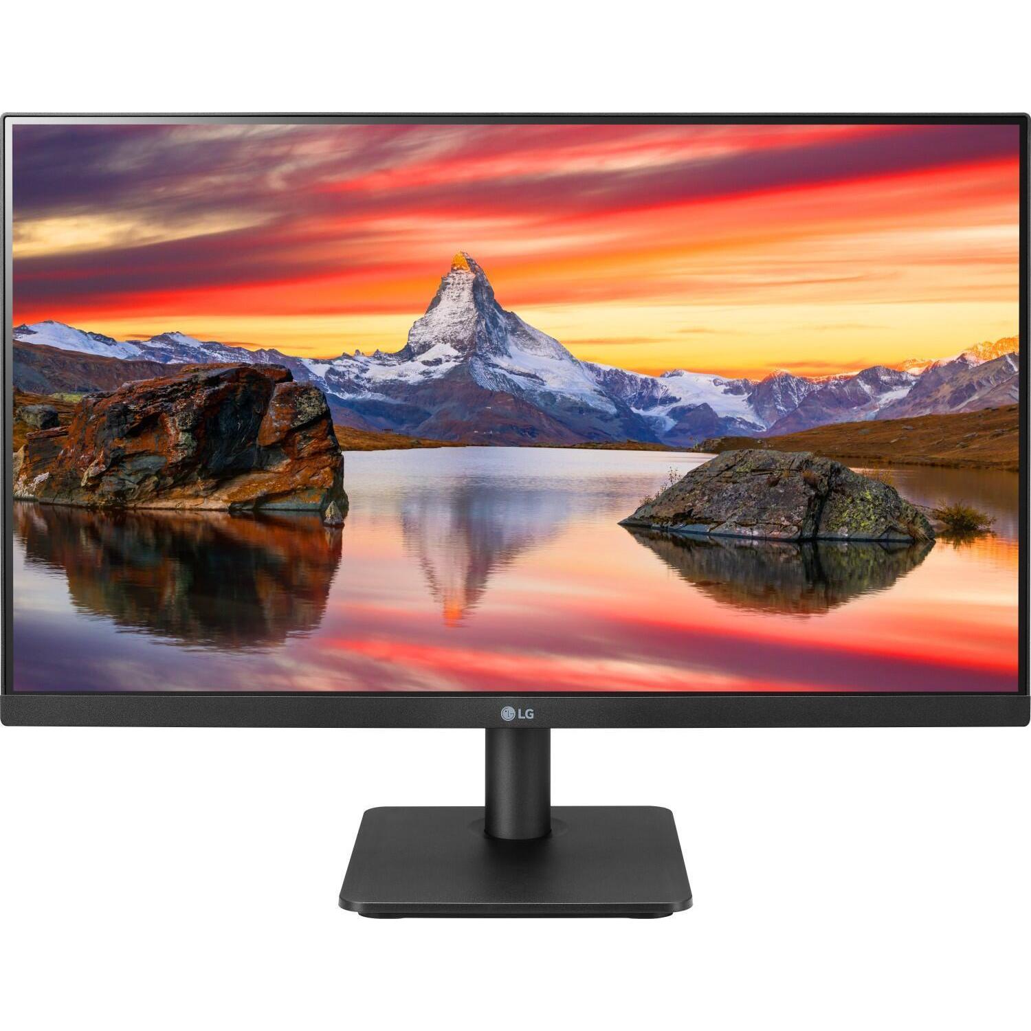 LG 24MP400-B (1920 x 1080 Pixel, 24"), Monitor, Schwarz