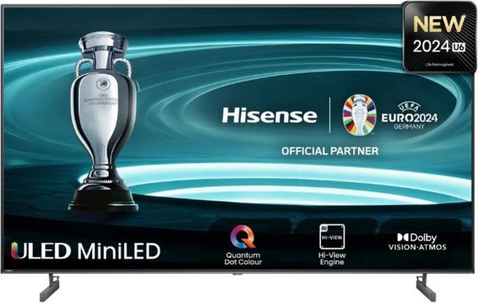 Image du produit Hisense TV 55U69NQ Smart TV 55 pouces 4K (55", Mini-LED, 4K, 2024)