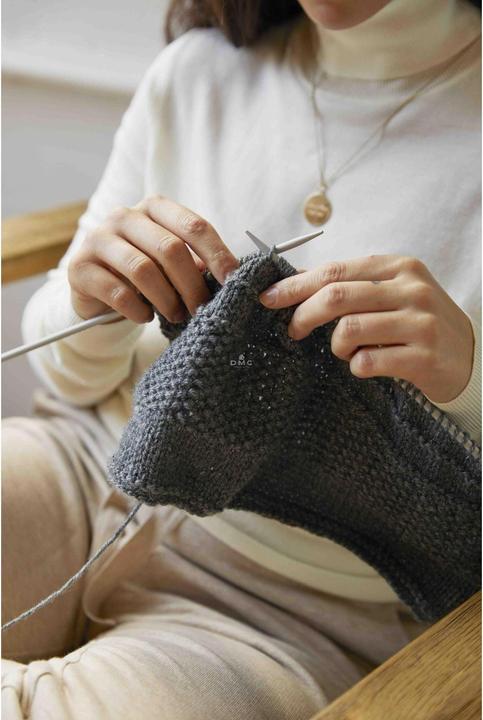 Immagine prodotto DMC Set da lavoro a maglia Cuscino da meditazione Mindful Making, 40 x 40 cm