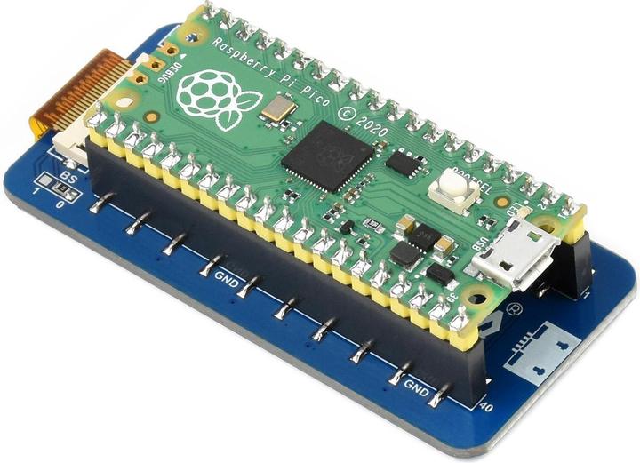 Produktbild WaveShare 2.13inch E-Ink Display für Raspberry Pi Pico