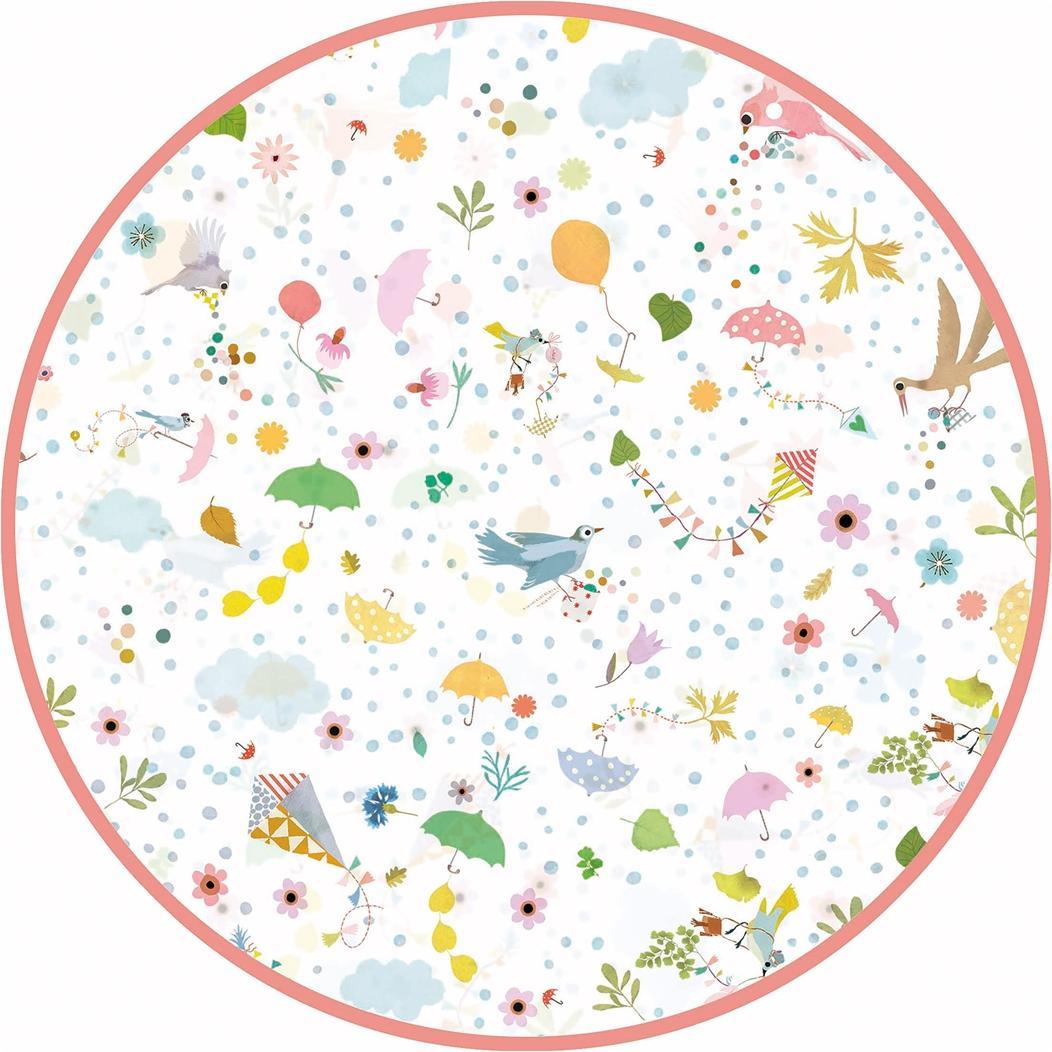 Djeco, Regenschirm, Regenponcho Garten, Transparent