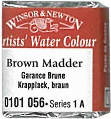 Halber Napf krapplackbraun