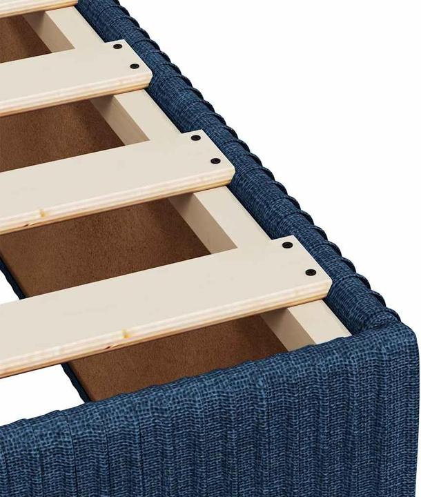 Produktbild VidaXL Bo x springbett mit Matratze 90 x 190 cm Stoff (90 x 190 cm)