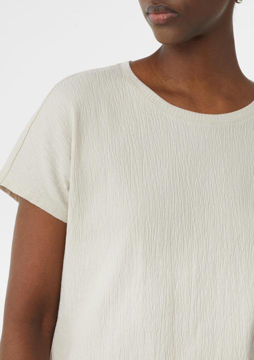 Actual product image Comma T-Shirt T-Shirt aus Strukturjersey im Relaxed Fit (40)