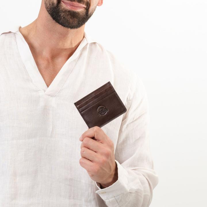 Immagine prodotto Farmhood Porta carte di credito Memphis in pelle con protezione RFID 10 cm