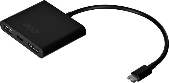 Produktbild Acer 3-in-1 USB Type C Dongle to PD HDMI USB(A) black (USB Typ-C, USB, HDMI)