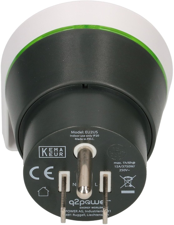 Produktbild Q2 Power Q2Power Reiseadapter
