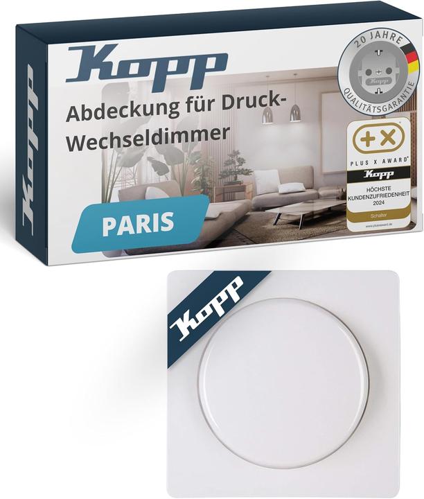 Image du produit Kopp Couverture pour variateur de pression Paris blanc arctique 333702185
