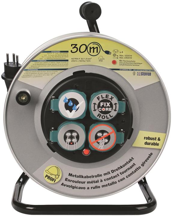Immagine prodotto Steffen PowerRoll 4xT13 Gd3x1.5mm² (30 m, 1.50 mm².)