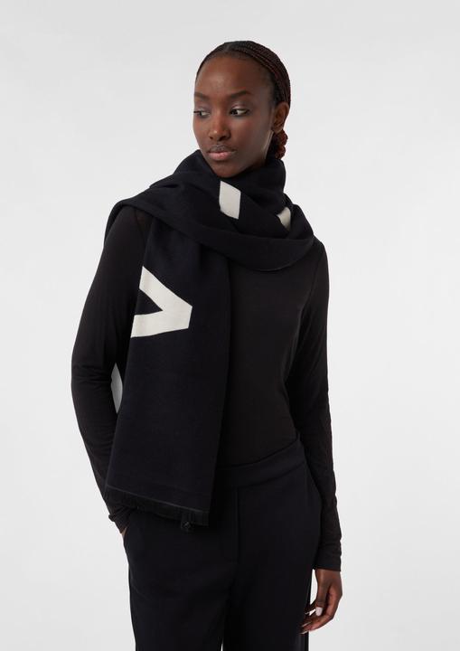 Immagine prodotto Comma Tuch Tuch aus Viskosemix mit Fransen