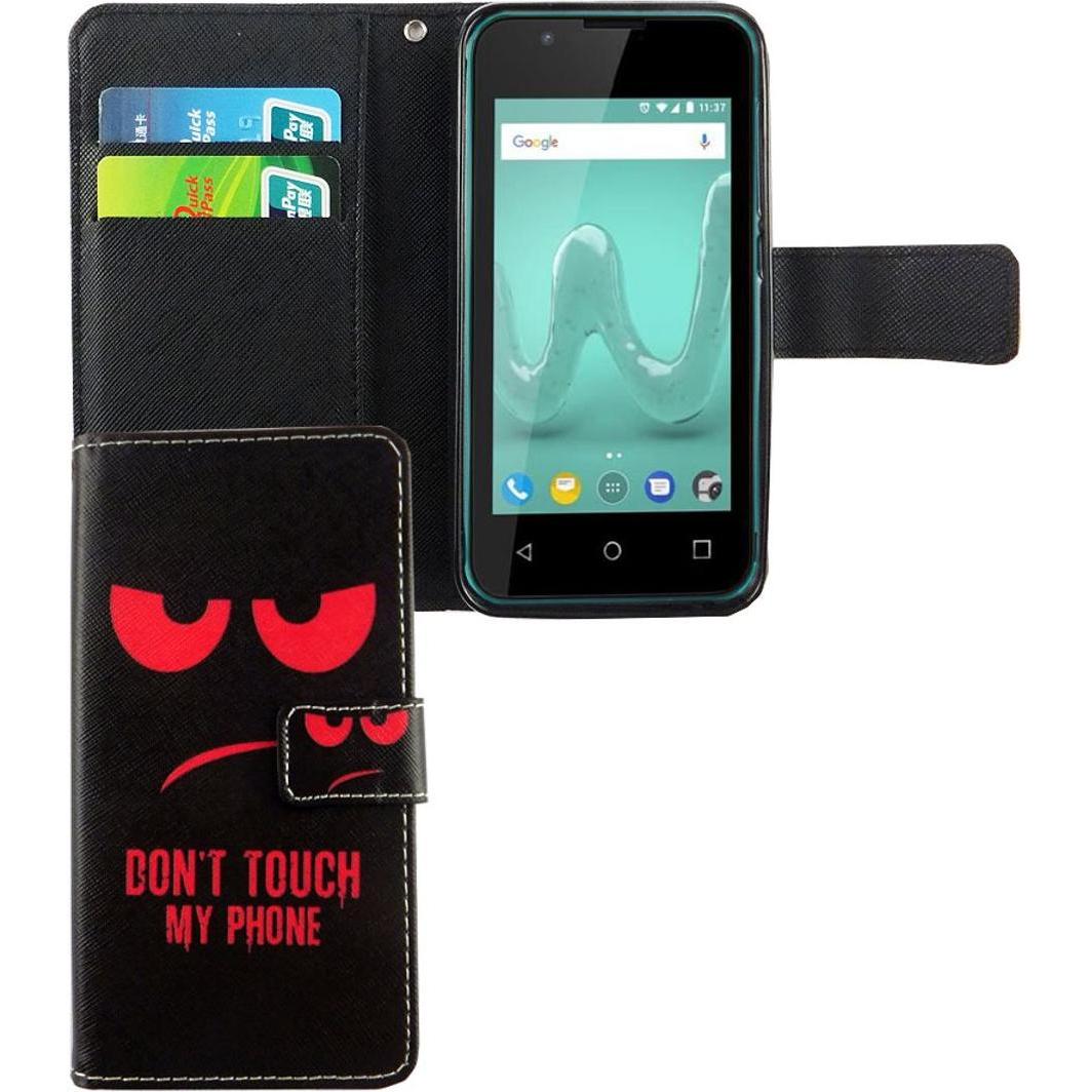 König Design Hülle Handy Schutz für Wiko Sunny 2 Case Cover Tasche Wallet Etui Handyhülle Neu (Wiko Sunny 2), Smartphone...