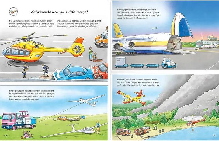 Produktbild Ravensburger Stickerheft - Flugzeuge