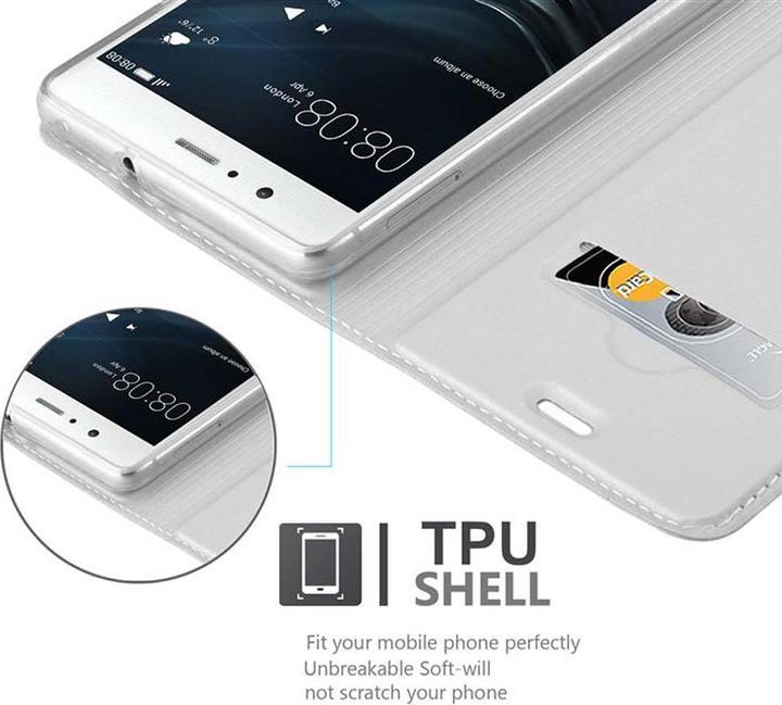 Actual product image Cadorabo Book Classy Style Cover (Huawei P9 Lite)