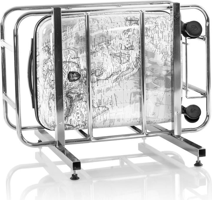 Actual product image Heys Journey Fashion Spinner -matkalaukku, mustavalkoinen kartta (49 l)