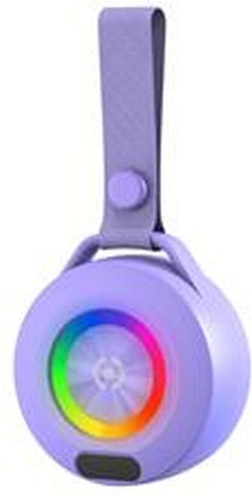 Produktbild Celly LIGHTBEATVL Tragbarer Lautsprecher Tragbarer Mono-Lautsprecher Lila 5 W (5 h)