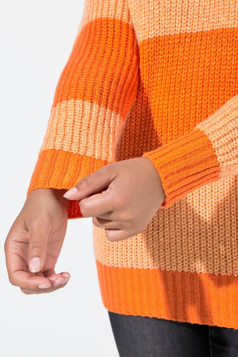 Immagine prodotto Angel of Style Pullover dal taglio dritto con righe e paillettes (46, 48)