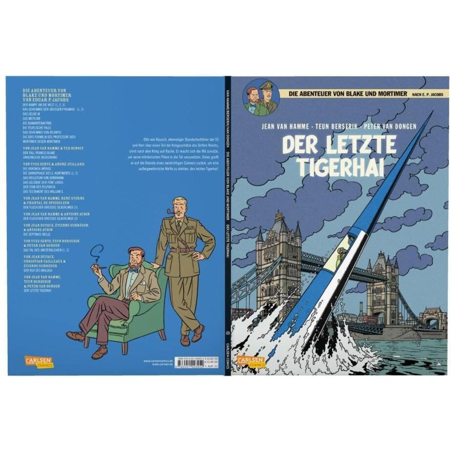 Thumbnail - Blake und Mortimer 25: Blake und Mortimer 25, Belletristik von Jean Van Hamme, Peter van Dongen