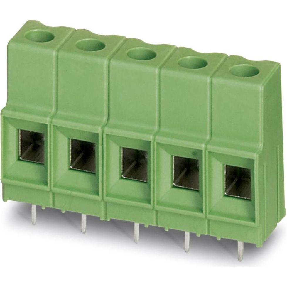 Phoenix Contact Morsetto PCB passo 10,16mm 2 poli, Cavo + Spina elettrica, Verde