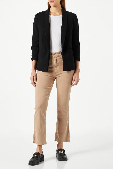 Actual product image 7 For All Mankind High Waist Slim Kick Pants with Raw Hem (24)