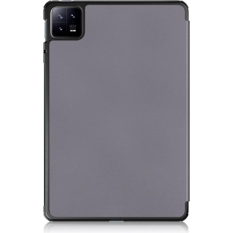 Thumbnail - Cover-Discount Tri-fold Smart Case (Xiaomi Pad 6), Tablet Hülle, Grau