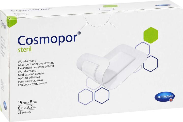 Actual product image Hartmann Cosmopor Sterile 15x8cm (25x)