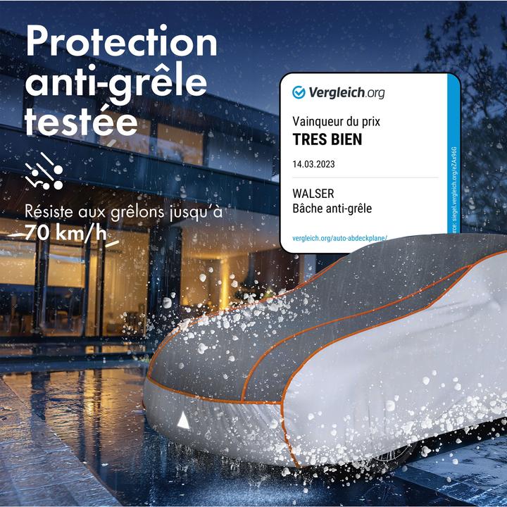 Actual product image Walser Car hail protection tarpaulin waterproof, car tarpaulin Perma Protect size 5