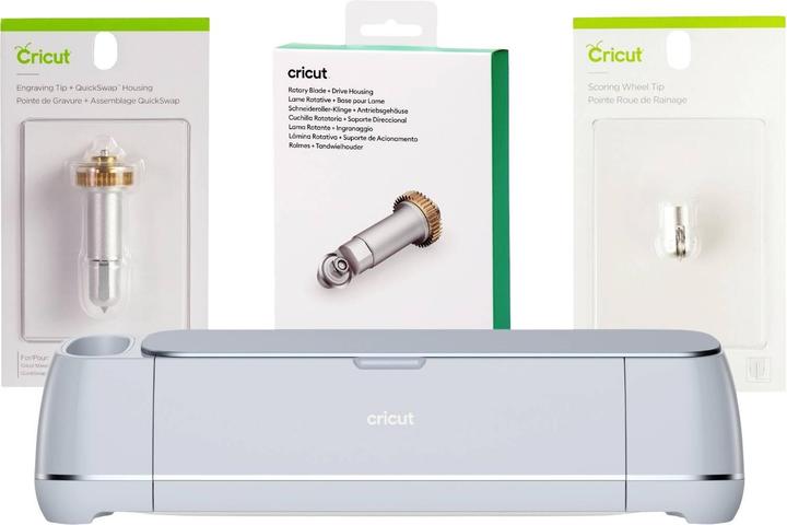 Cricut Essential Tools Bundle + Maker 3 Schneideplotter-Set