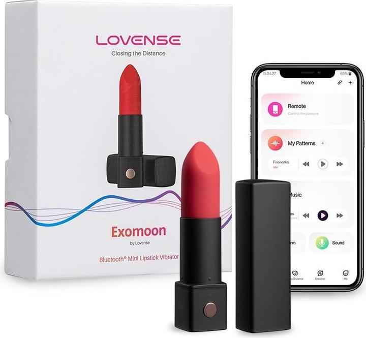 Image du produit Lovense Exomoon Lippenstift-Vibrator