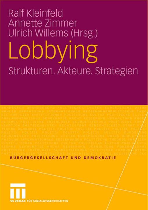 Produktbild Lobbying (Deutsch, 2007)