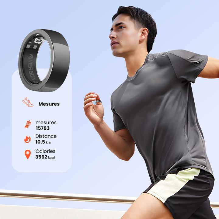 Actual product image Riversong Trinity SR01 Smart Ring (61, Black)